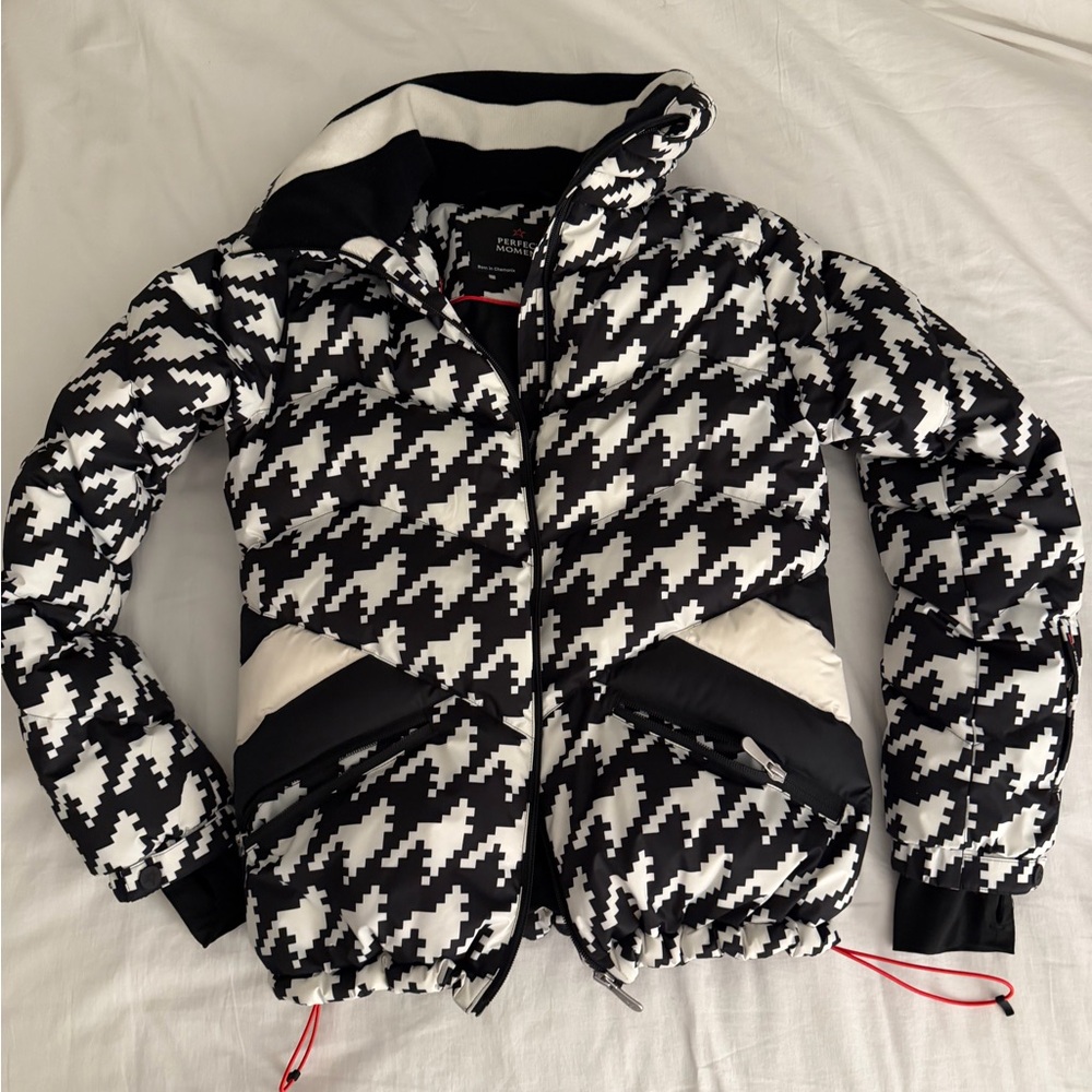 Perfect Moment Houndstooth Puffer Jacket